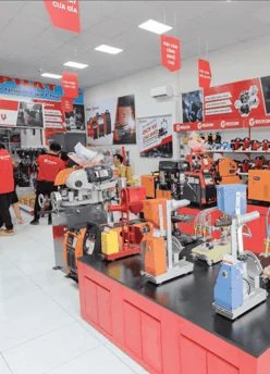Phân phối và bán lẻ thiết bịcơ khí dụng cụ cầm taythiết bị tiện ích công nghiệp